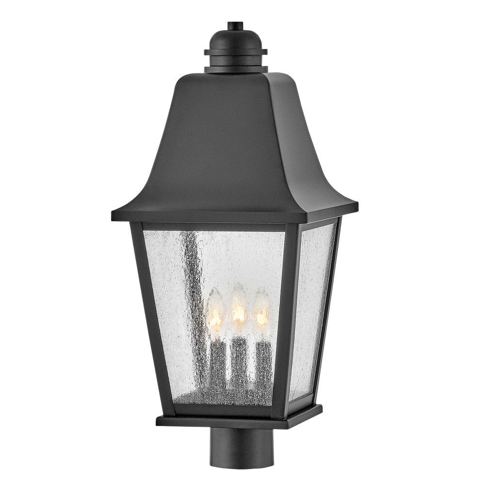 Hinkley 10011BK Large Post Mount Lantern