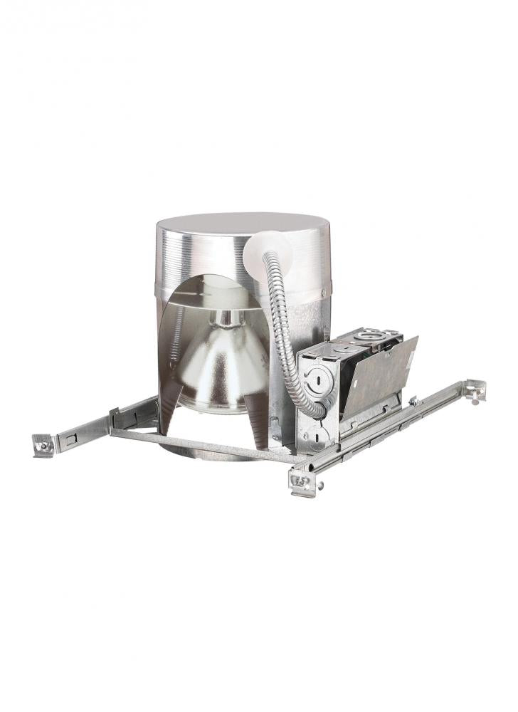 Generation Lighting 1128QC 6" New Construction IC Recessed Housing with "Quick Connects"