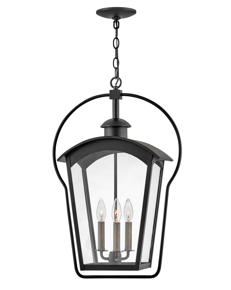 Hinkley 13302BK Large Hanging Lantern