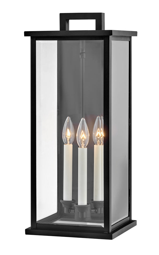 Hinkley 20015BK Large Wall Mount Lantern