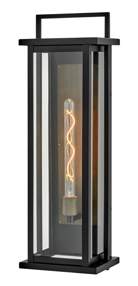 Hinkley 24026BK Large Narrow Wall Mount Lantern