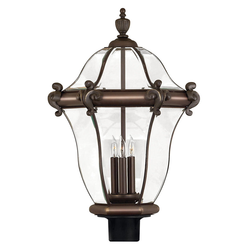 Hinkley 2447CB Extra Large Post Mount Lantern