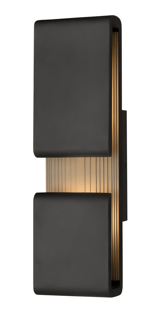 Hinkley 2815BK Large LED Wall Sconce