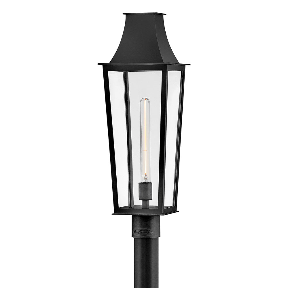 Hinkley 28891BK Large Post Mount Lantern