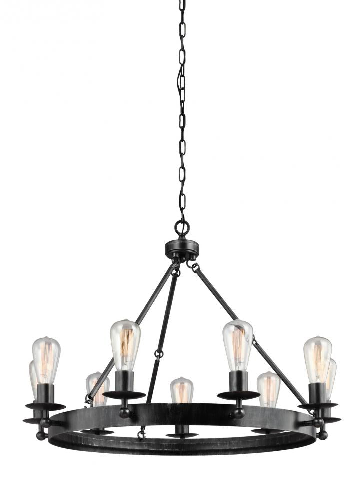 Generation Lighting 3110209-846 Nine Light Chandelier