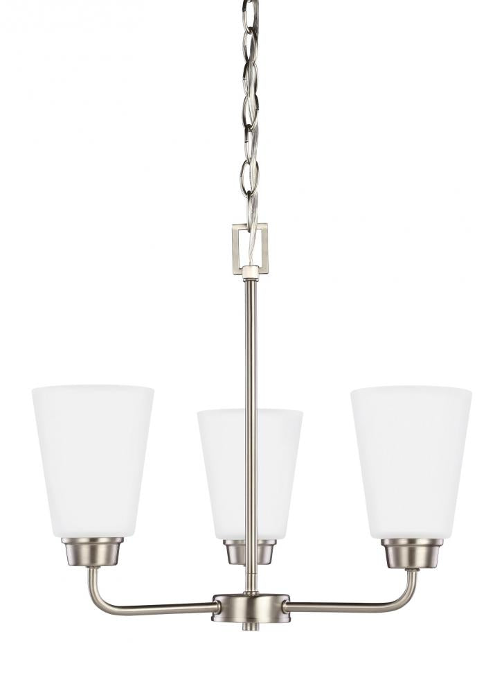 Generation Lighting 3115203-962 Three Light Chandelier