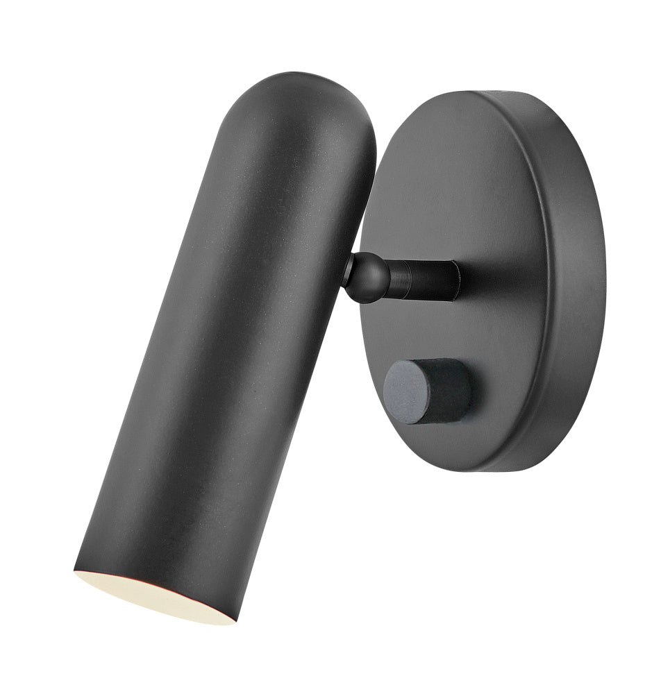 Hinkley 32372BK Small Adjustable LED Sconce
