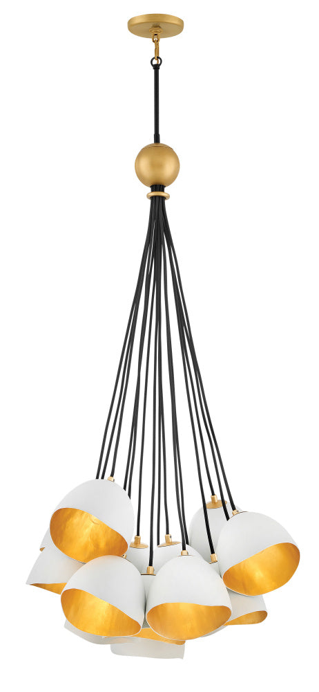 Hinkley 35906SHW Medium Single Tier Chandelier