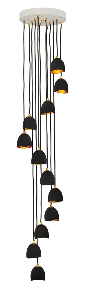 Hinkley 35908SHB Large Multi Tier Pendant