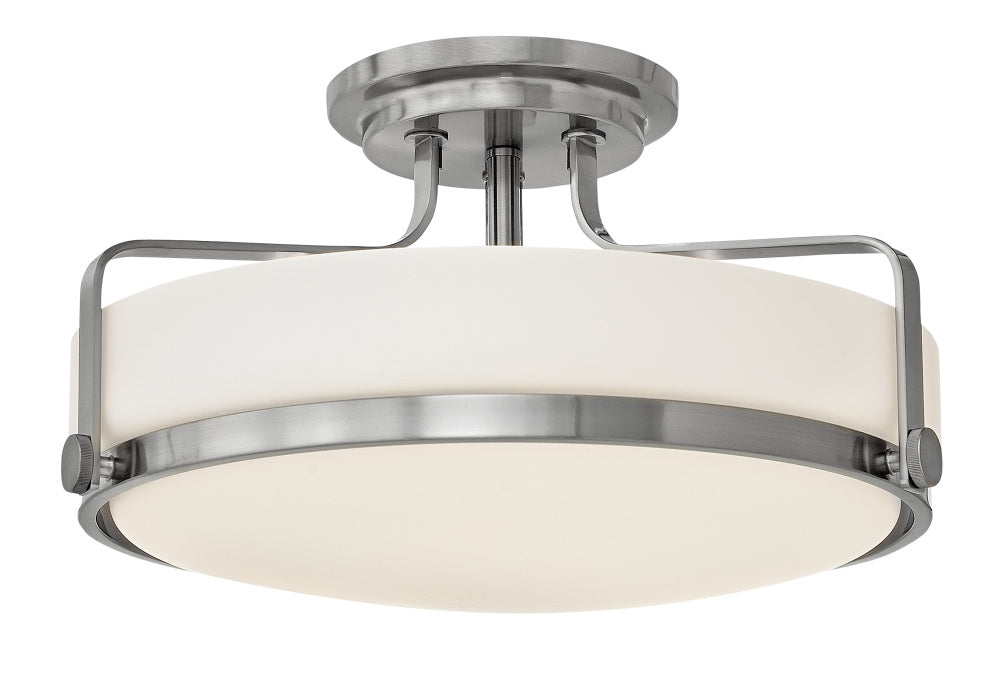 Hinkley 3643BN Medium Semi-Flush Mount
