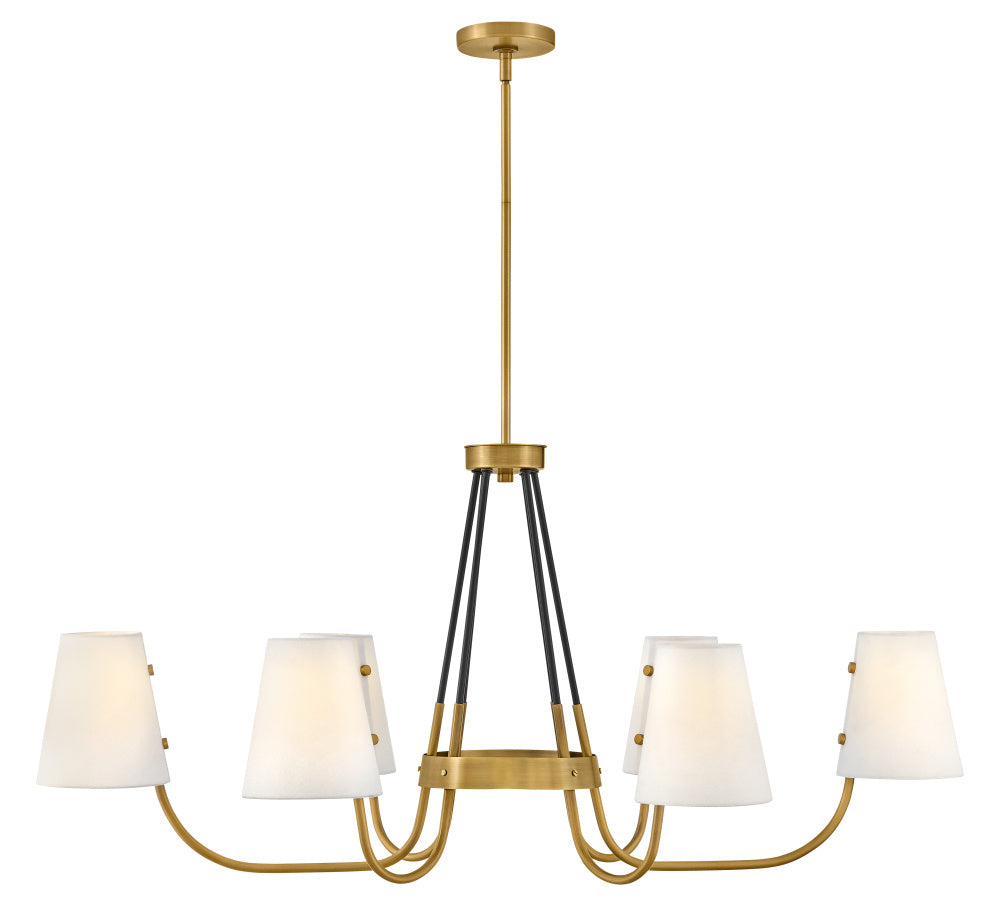 Hinkley 37388HB Medium Six Light Linear