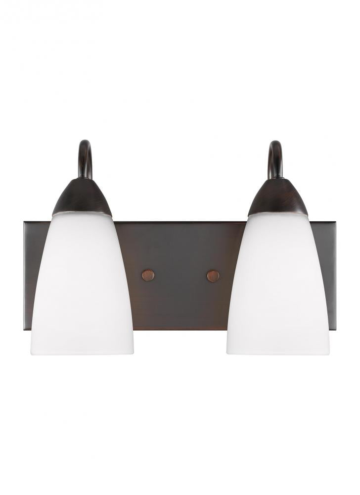 Generation Lighting 4420202-710 Two Light Wall / Bath