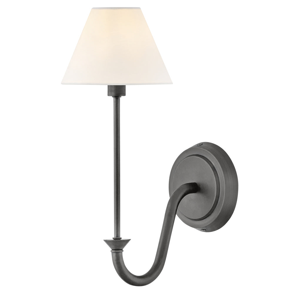 Hinkley 45160BLB Medium Single Light Sconce