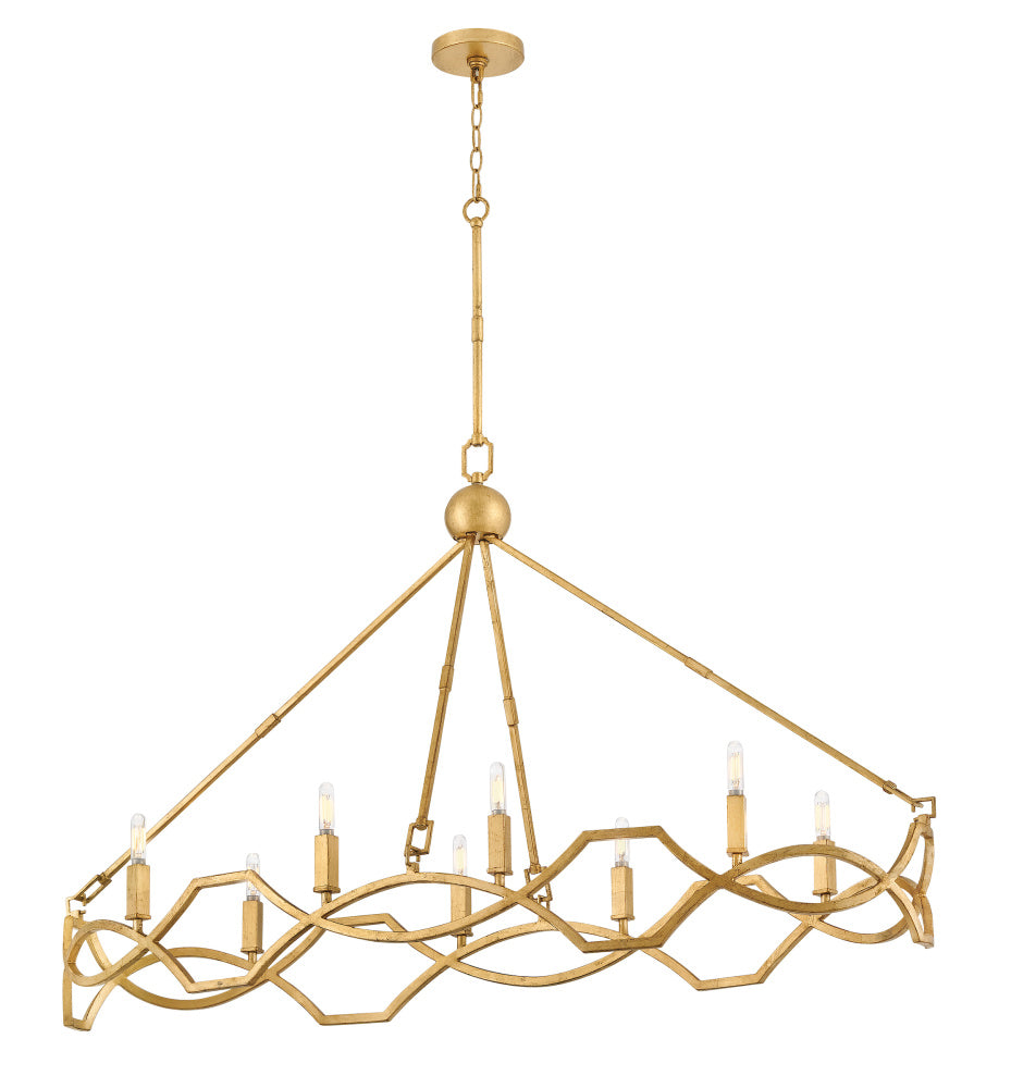 Hinkley 45785DA Medium Eight Light Linear