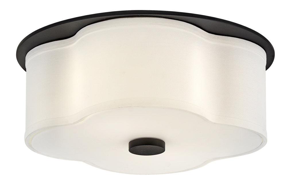 Hinkley 46441BK Medium Flush Mount