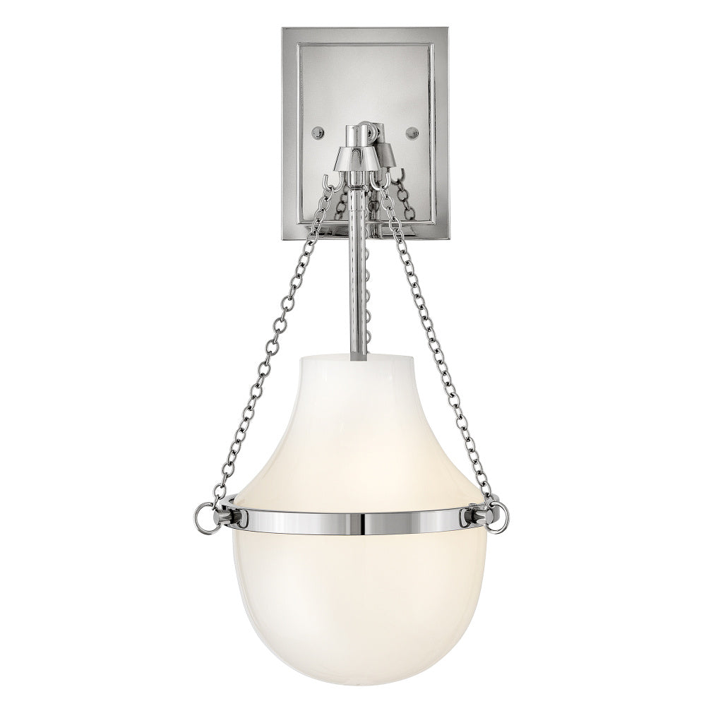 Hinkley 46890PN Medium Single Light Sconce
