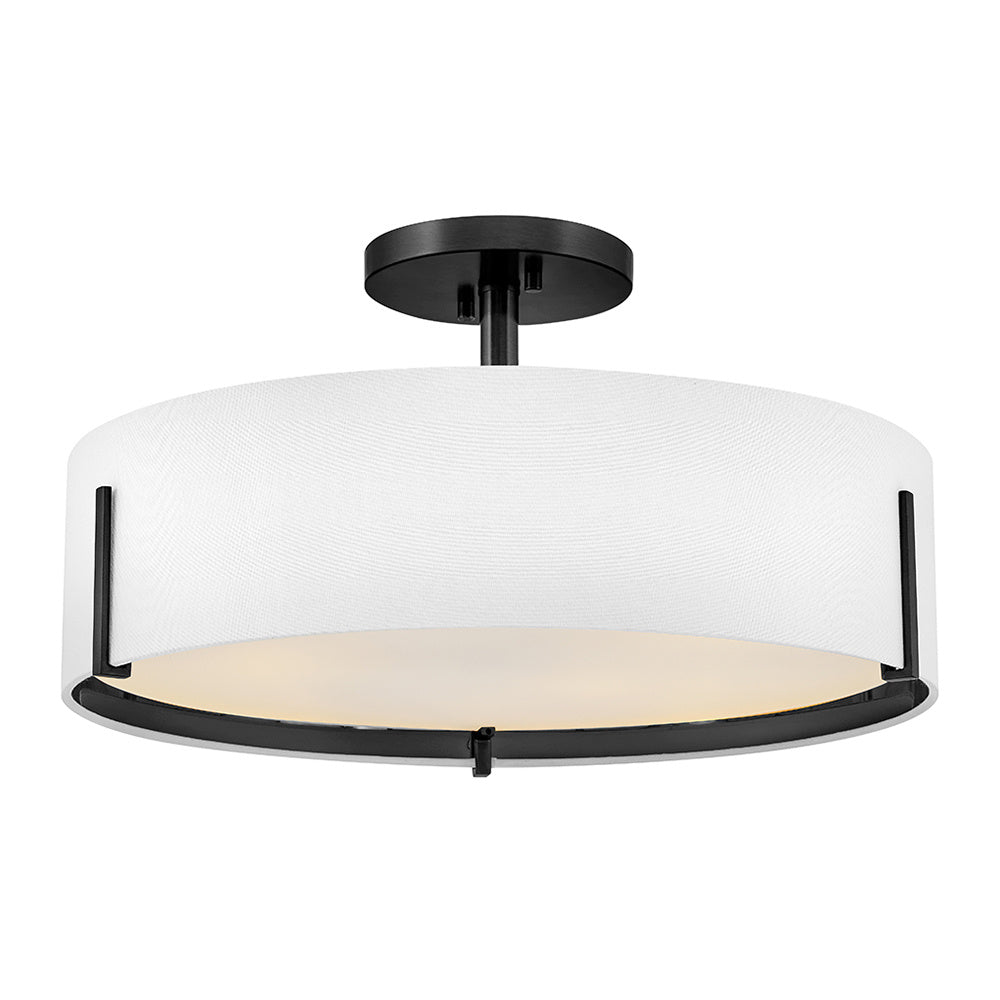 Hinkley 47573BK Medium Semi-Flush Mount