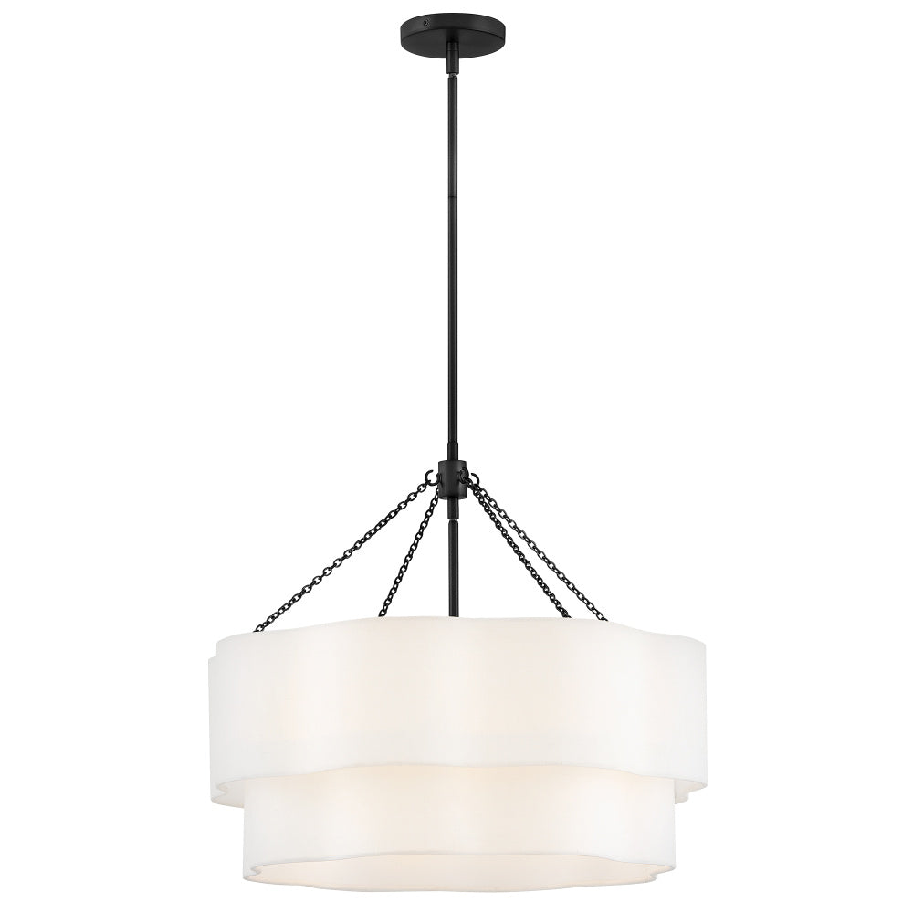 Hinkley 47734BK Medium Drum Chandelier