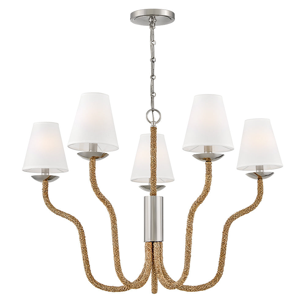 Hinkley 48444PN-NAT Medium Chandelier