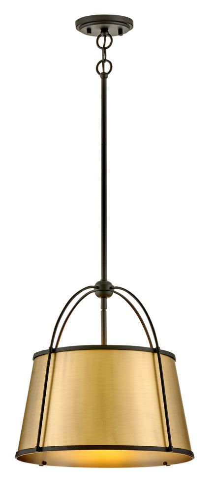 Hinkley 4894BK-LDB Large Drum Pendant
