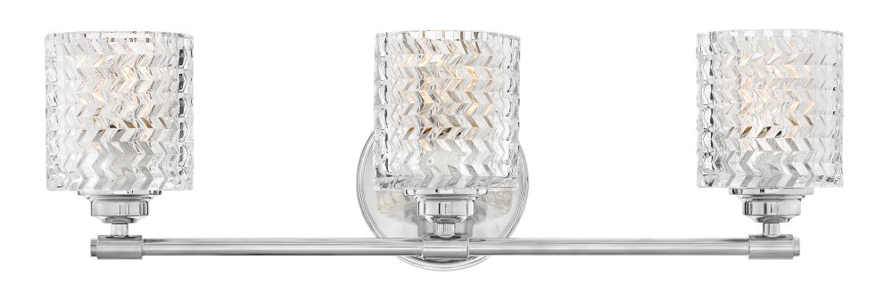 Hinkley 5043CM Medium Three Light Vanity