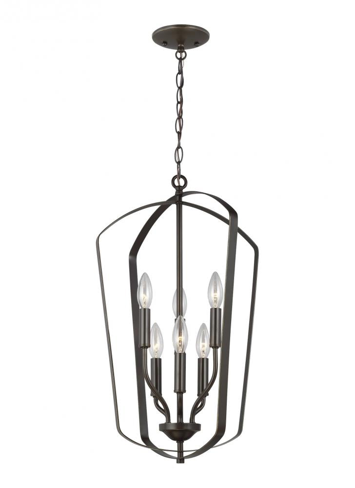 Generation Lighting 5134906EN-710 Medium Six Light Hall / Foyer