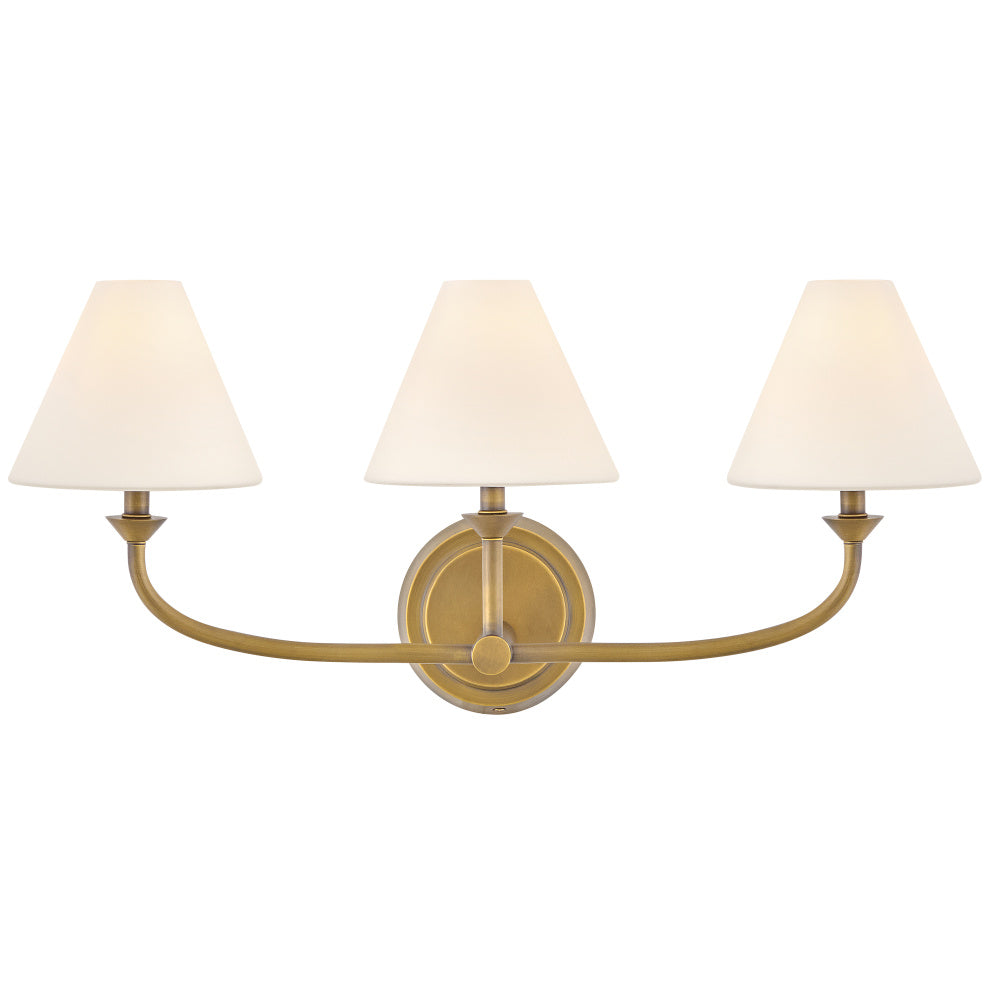 Hinkley 52493HB-OP Medium Three Light Vanity