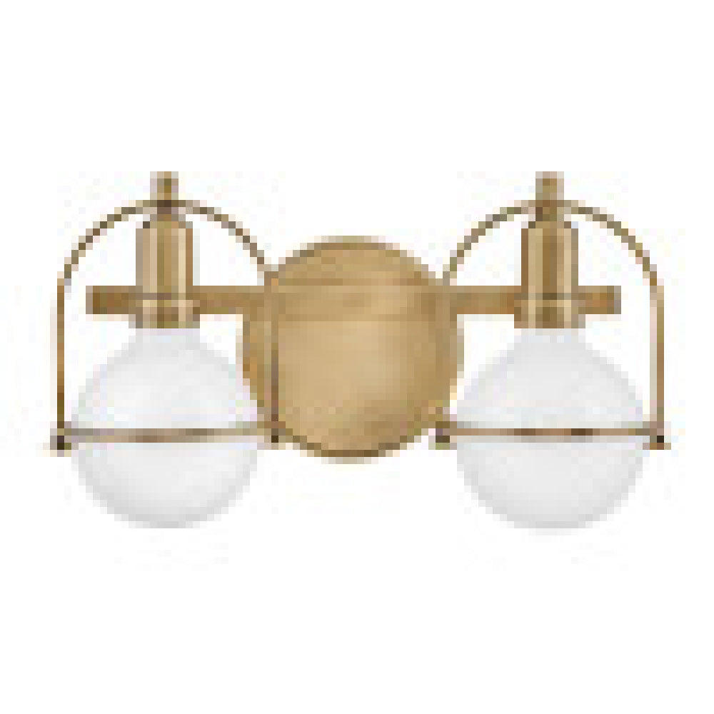 Hinkley 53772HB Small Two Light Vanity