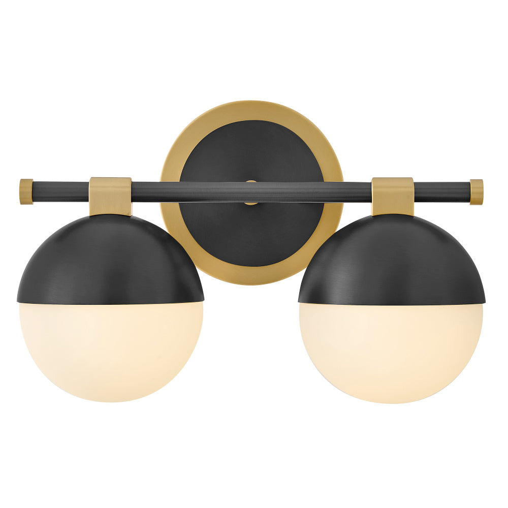 Hinkley 54562LCB-BK Small Two Light Vanity
