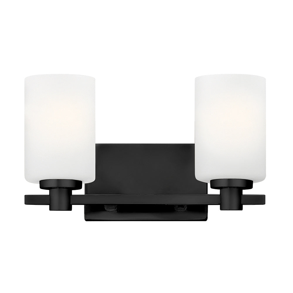 Hinkley 54622BK Small Two Light Vanity