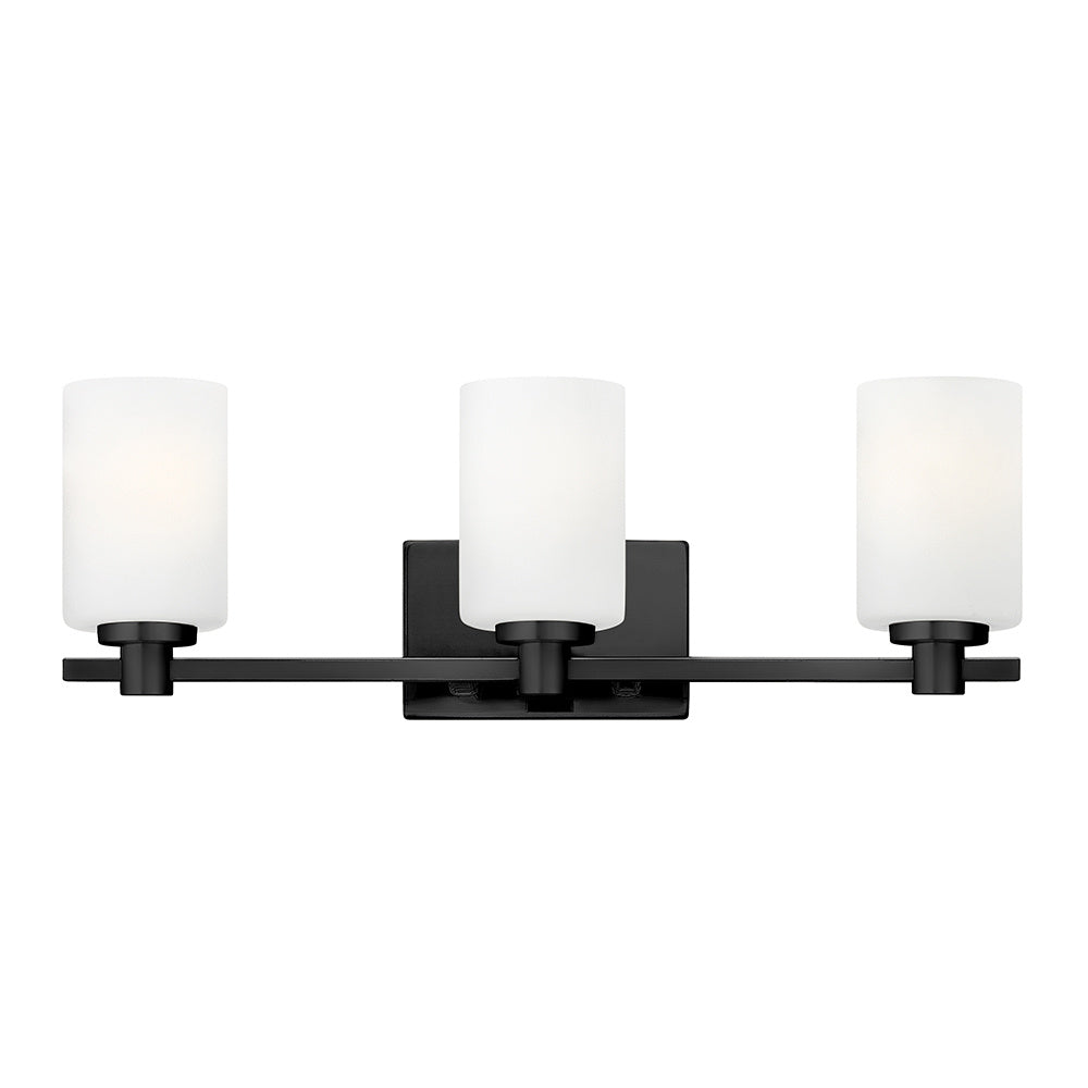 Hinkley 54623BK Medium Three Light Vanity