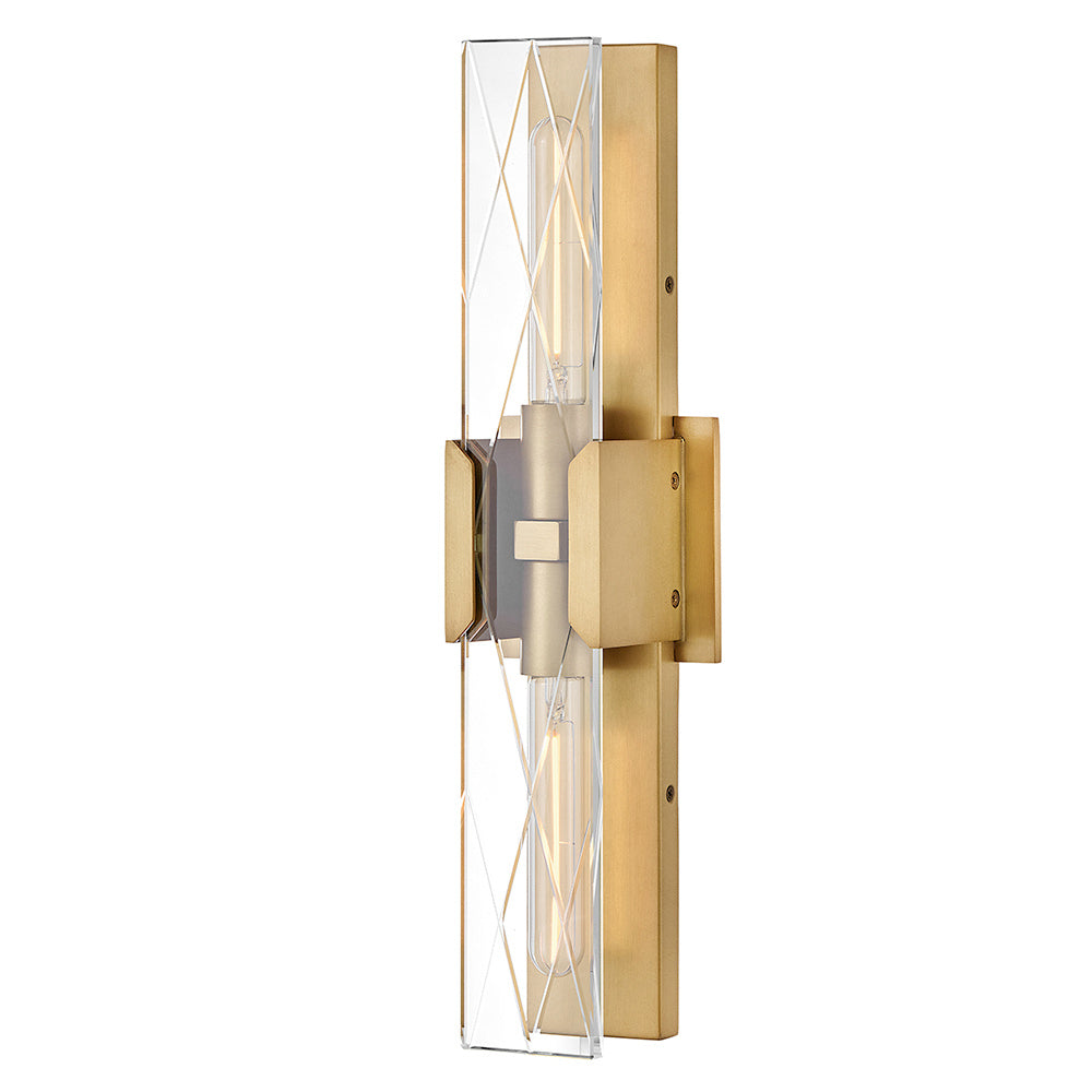 Hinkley 57062HB Large Two Light Sconce
