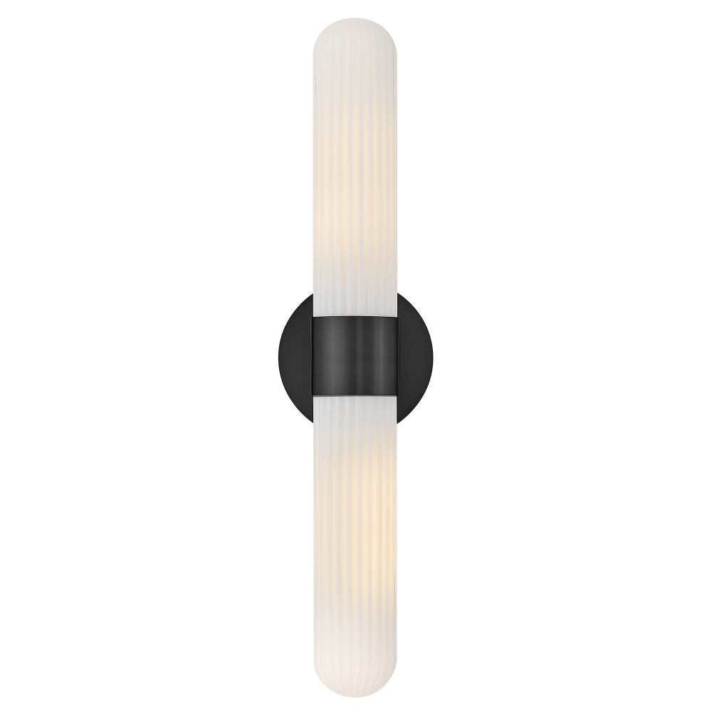 Hinkley 57482BK Large Two Light Sconce