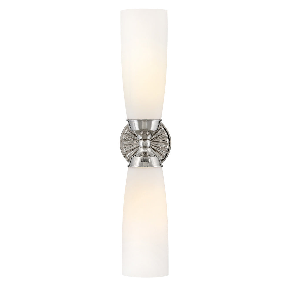 Hinkley 57492PN Large Two Light Sconce