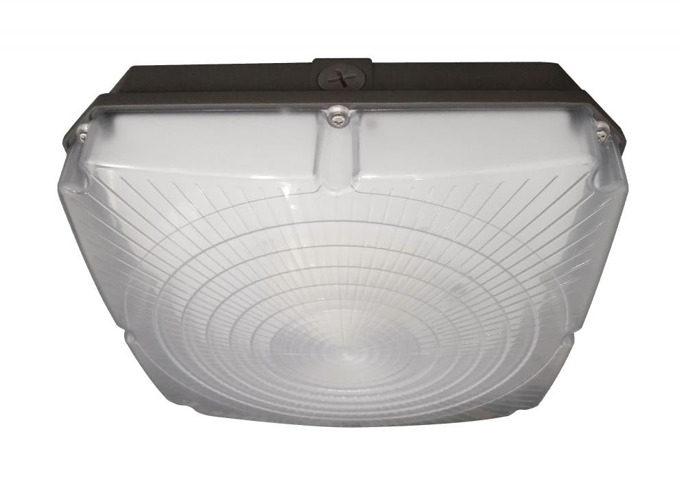 Nuvo 65-141 LED Canopy Fixture; 40W; 5000K; 120-277V; Bronze Finish