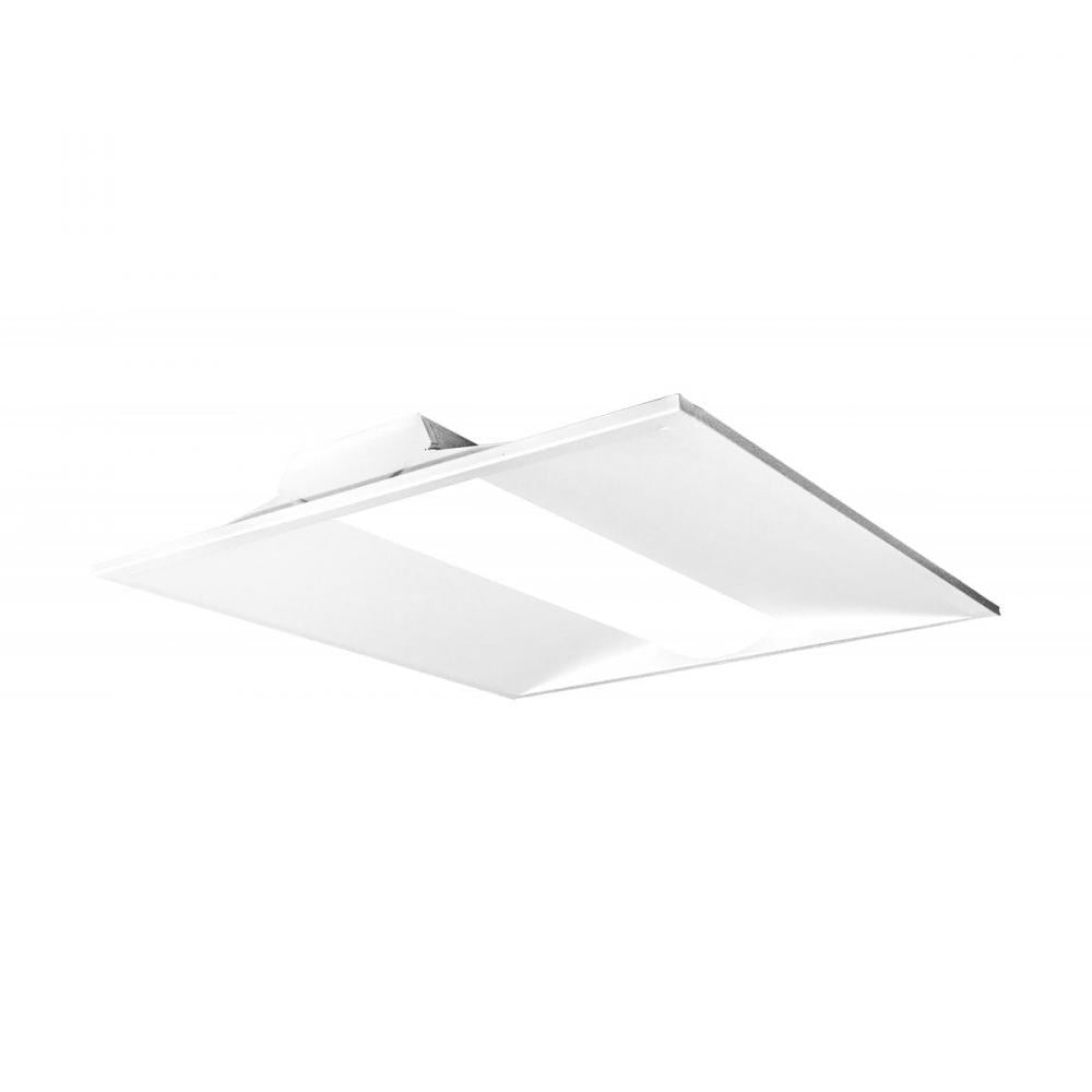 Nuvo 65-690 2X2 Single Basket LED Troffer Fixture; Wattage Selectable;