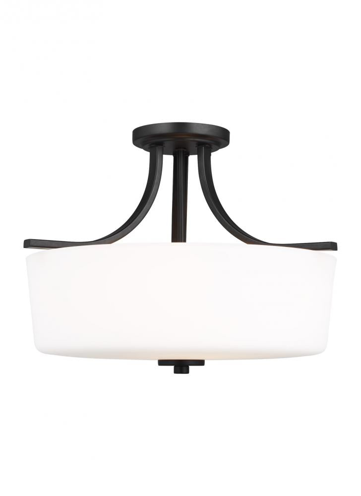 Generation Lighting 7728803EN3-112 Three Light Semi-Flush Mount