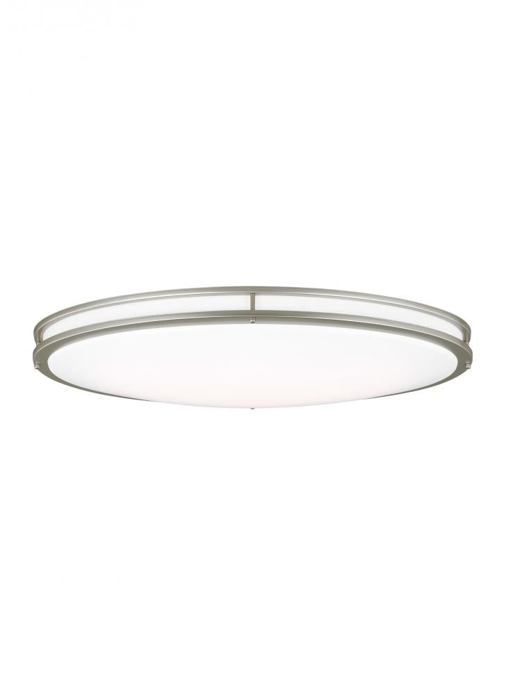 Generation Lighting 7950893S-753 Mahone traditional dimmable indoor large LED oval one-light flush mount ceiling fixture in a painted
