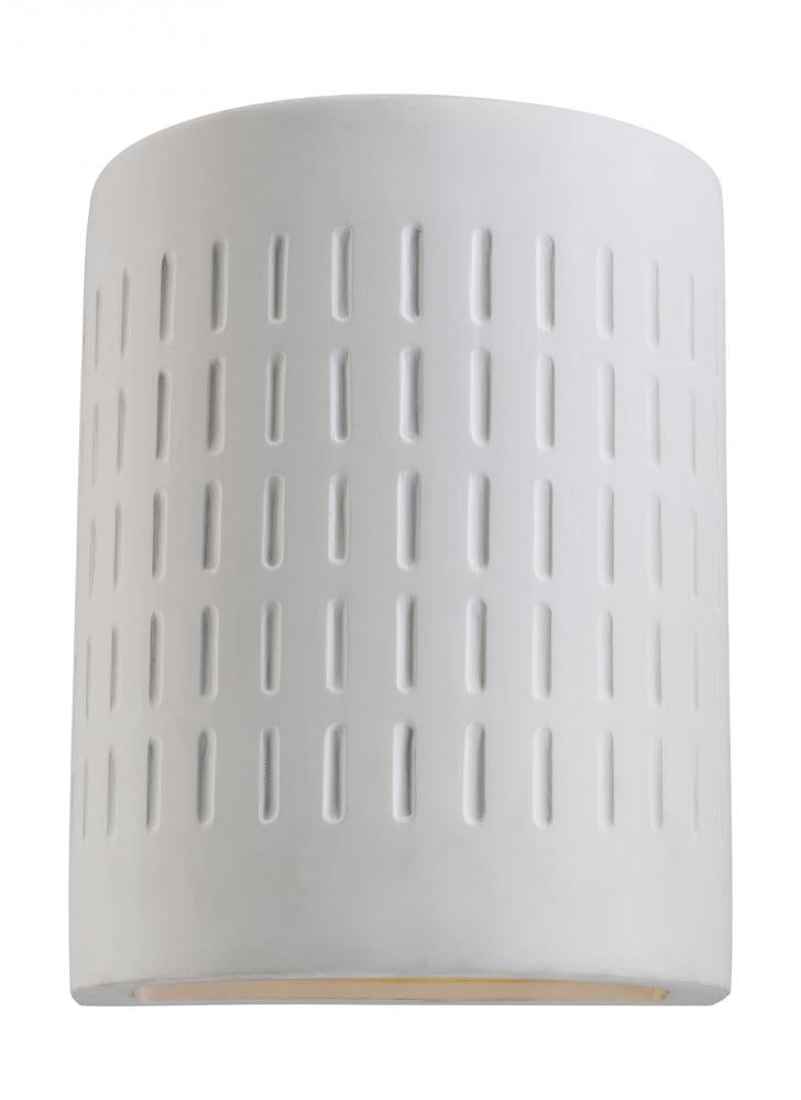 Generation Lighting 83046-714/T Paintable Ceramic Sconces transitional 1-light LED outdoor exterior Dark Sky compliant turtle friend