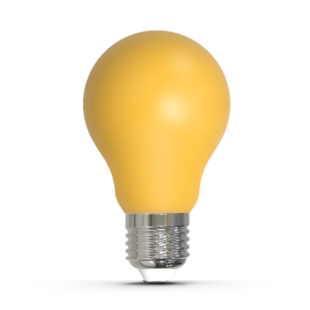Bulbrite 776107 LED4A19/YLW/FIL/D