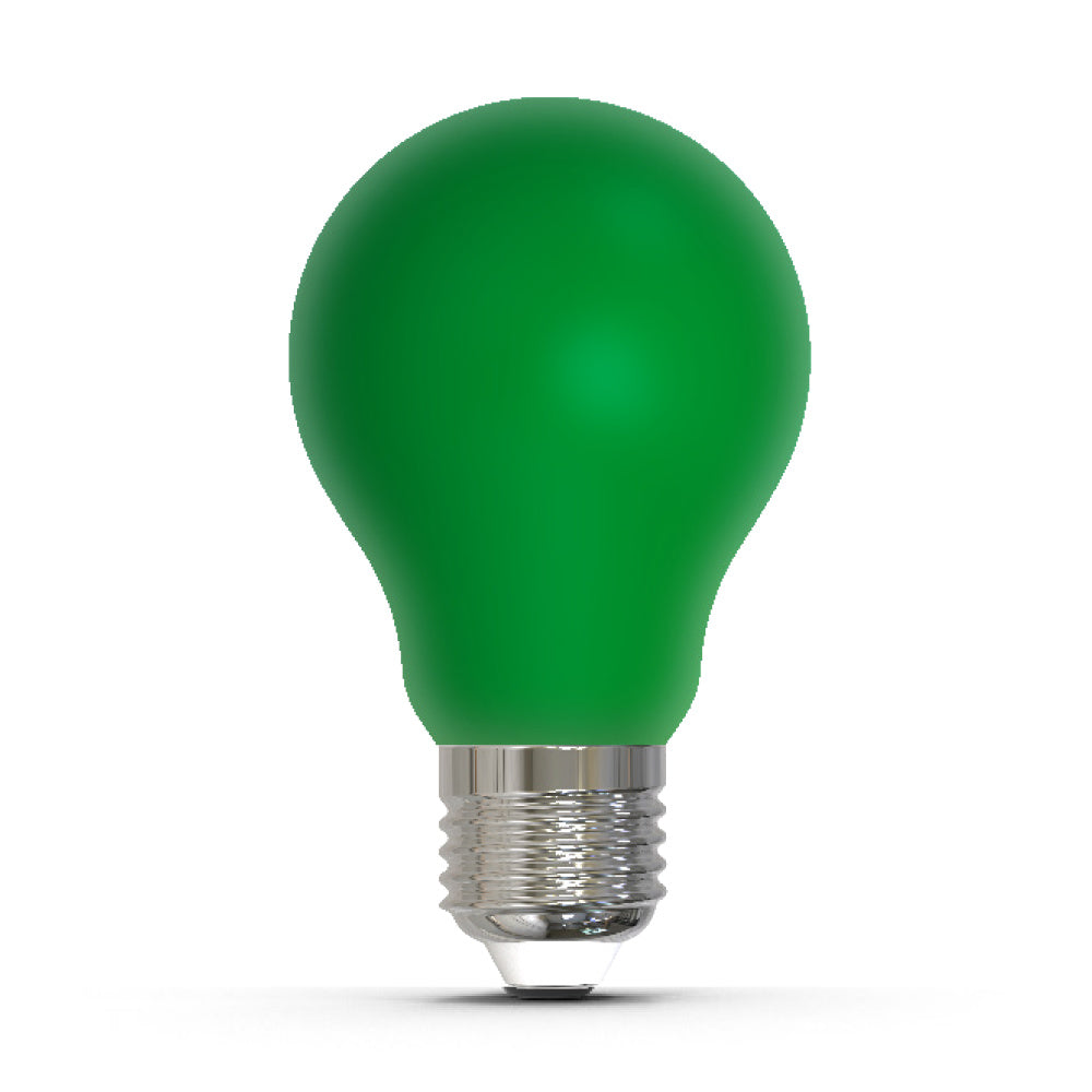 Bulbrite 776108 LED4A19/GRN/FIL/D