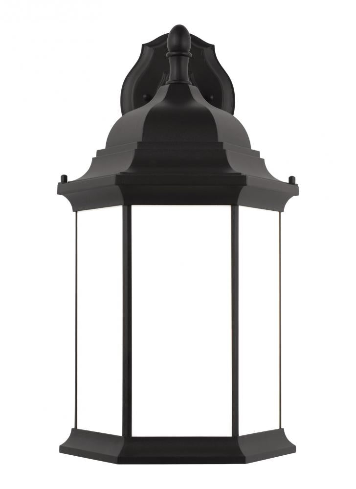 Generation Lighting 8738751EN3-12 Sevier traditional 1-light LED outdoor exterior extra large downlight outdoor wall lantern sconce in
