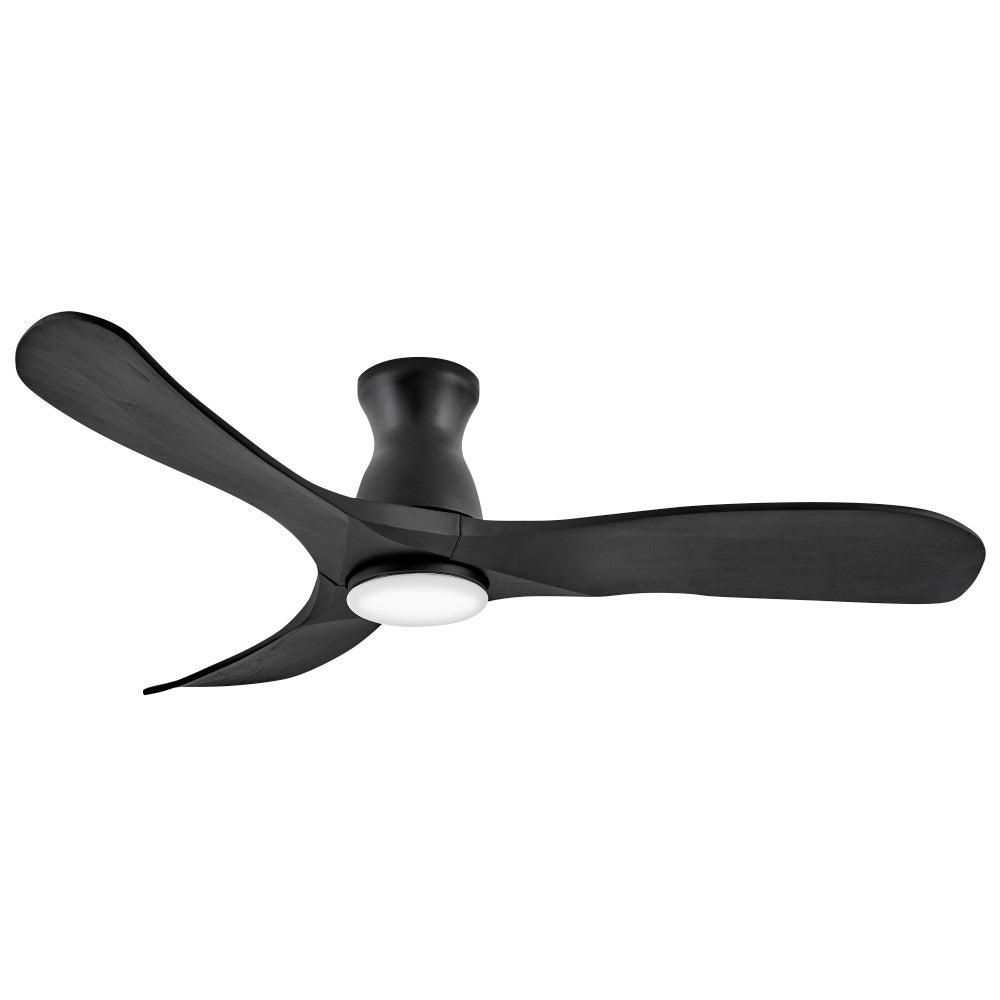 Hinkley 903456FBB-LDD Swell Flush Illuminated 56" LED Smart Fan