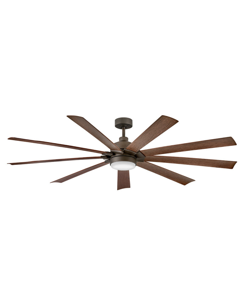 Hinkley 904280FMM-LWD Turbine 80" LED Smart Fan