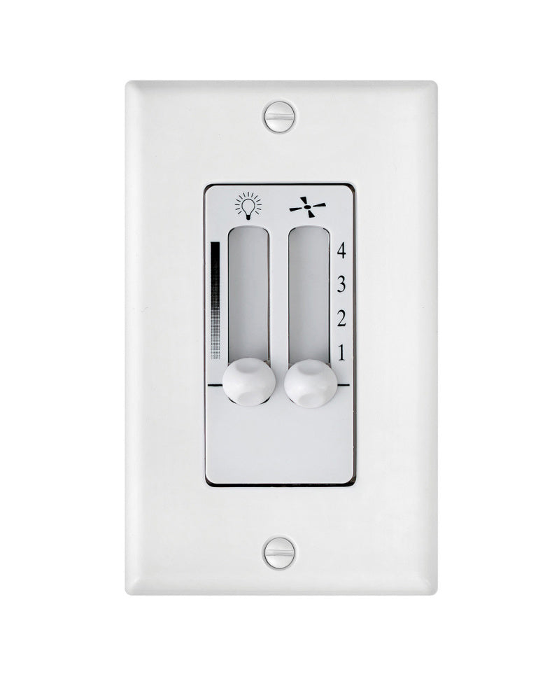 Hinkley 980008FWH Wall Contol 4 Speed Dual Slide