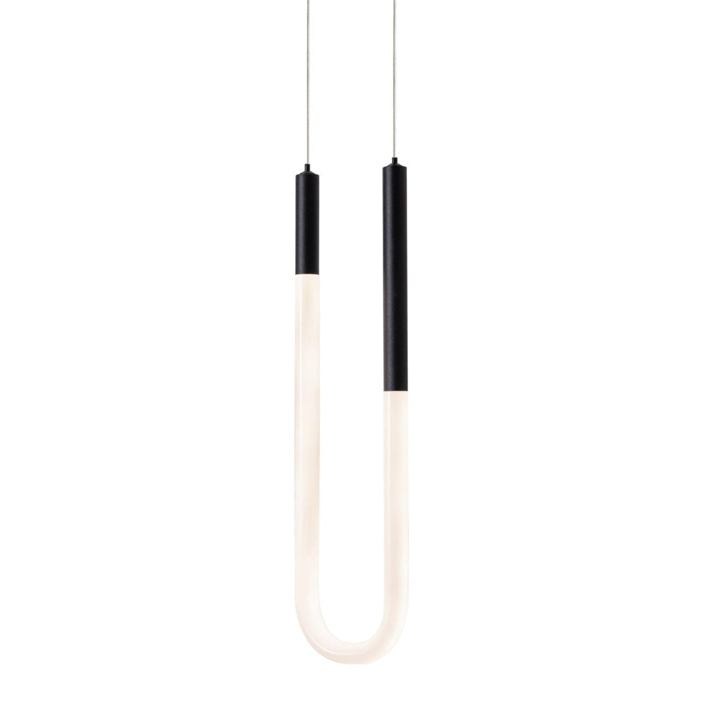 AFX ADEP06LAJUDBK Adel Single LED Pendant,120-277V,13W,5 CCT,BK
