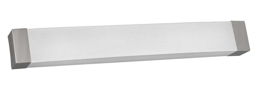 AFX ALV370530LAJD2SN Algiers 37'' LED Vanity - Satin Nickel Finish Lin