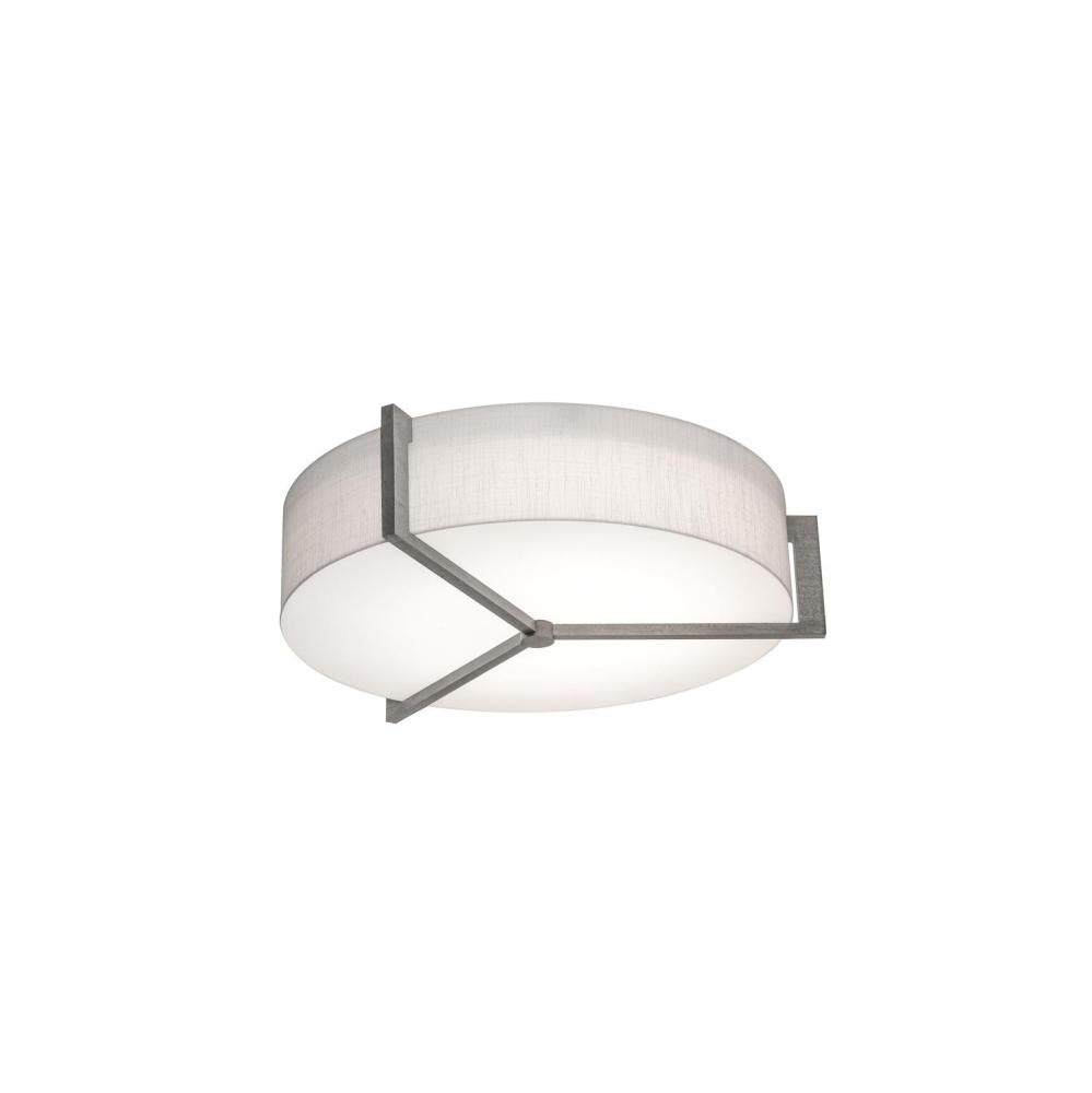 AFX APF1524MBWG-LW Apex 17'' Med Base Flush Mount - WG w/ LW