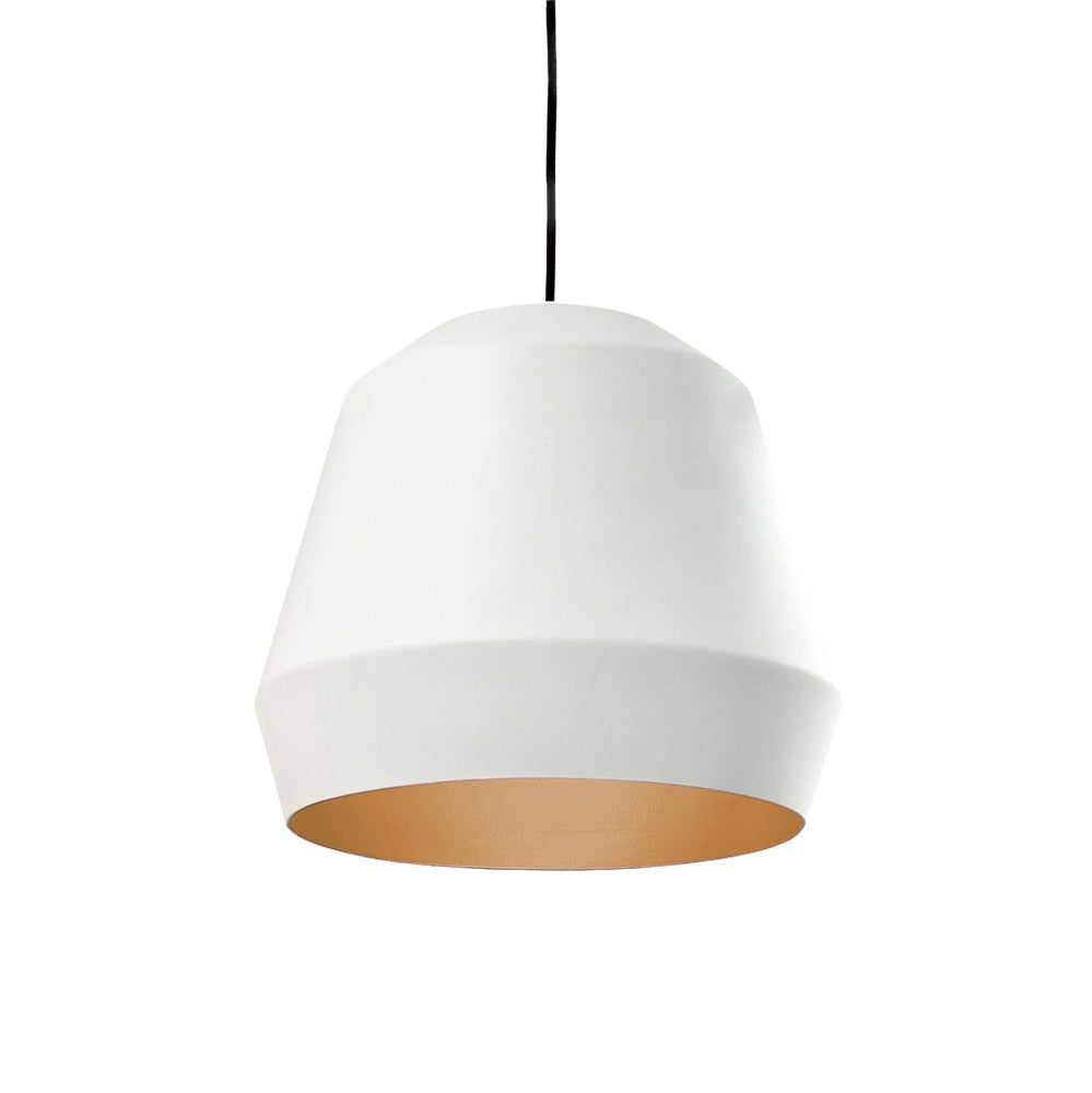 AFX BRXP14MBWHGD Bronx 14'' Medium Base Pendant 0V WHGD