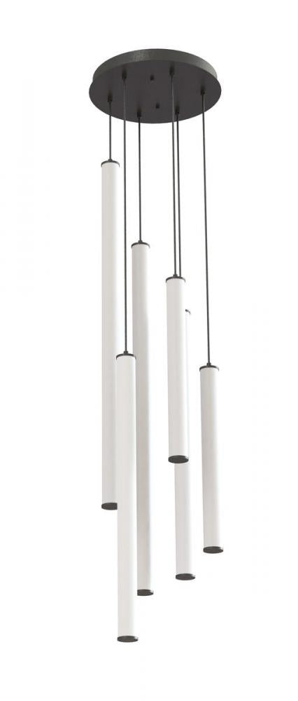 AFX CADP99L30UDBKRND6 Caden 6 Light Round,120-277V,3000K,Black